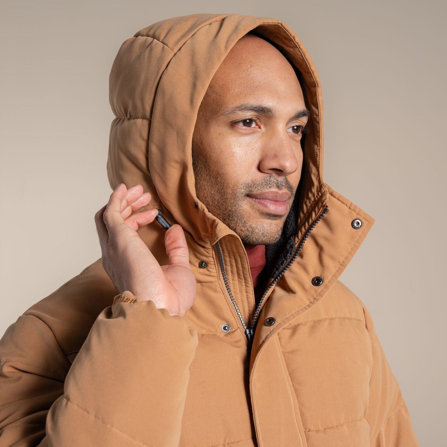 Craghoppers Mens Howgill Downlike Hooded Padded Jacket