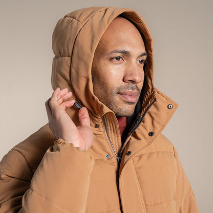 Craghoppers Mens Howgill Downlike Hooded Padded Jacket