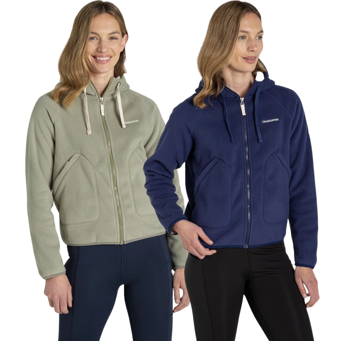 Craghoppers Womens Grainne Hooded Full Zip Fleece