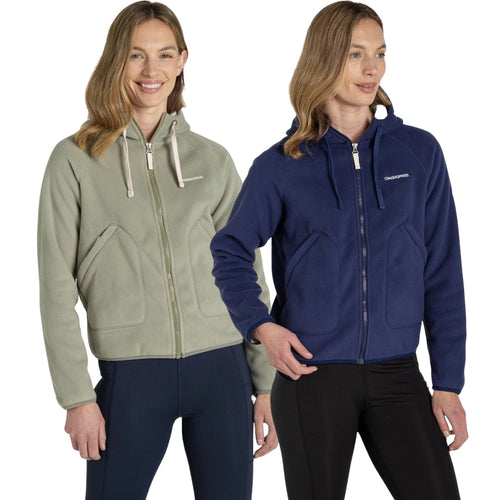 Craghoppers Womens Grainne Hooded Full Zip Fleece
