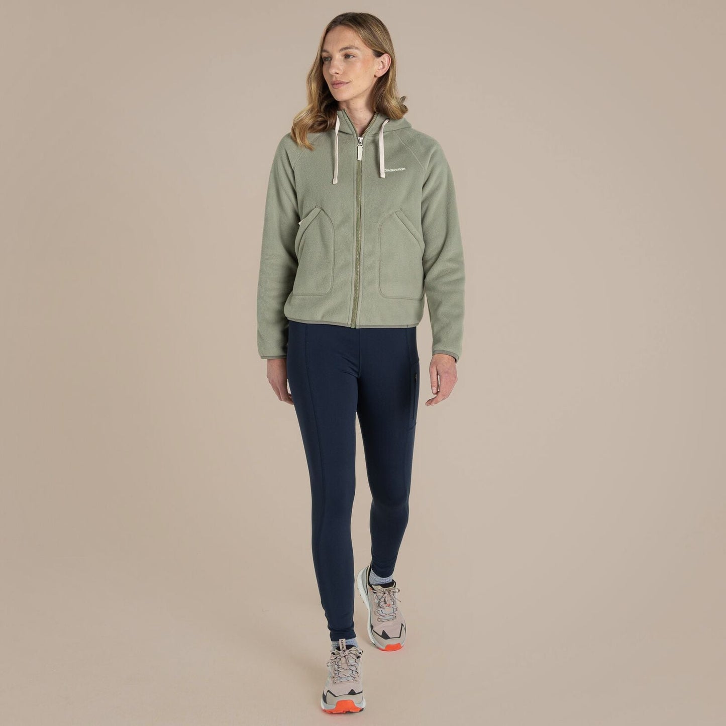 Craghoppers Womens Grainne Hooded Full Zip Fleece