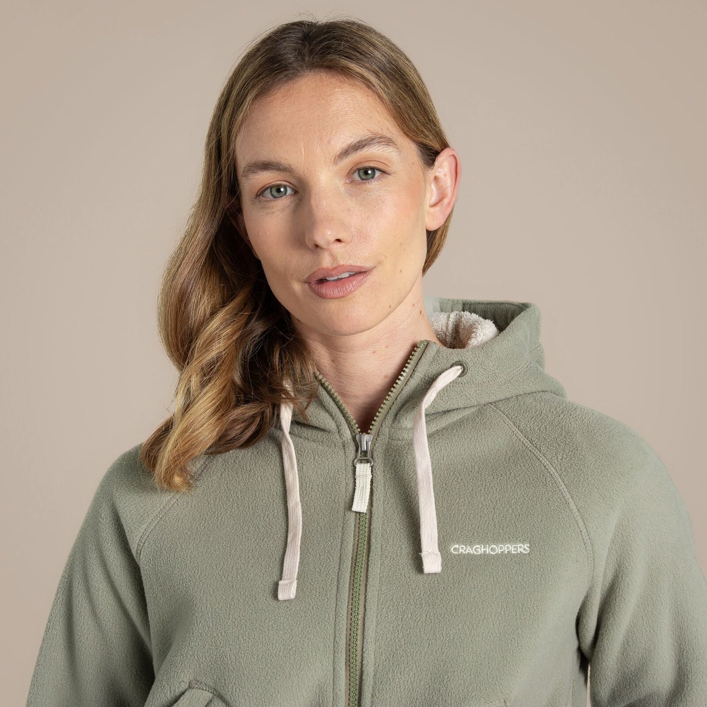 Craghoppers Womens Grainne Hooded Full Zip Fleece
