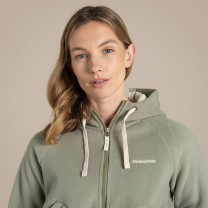 Craghoppers Womens Grainne Hooded Full Zip Fleece