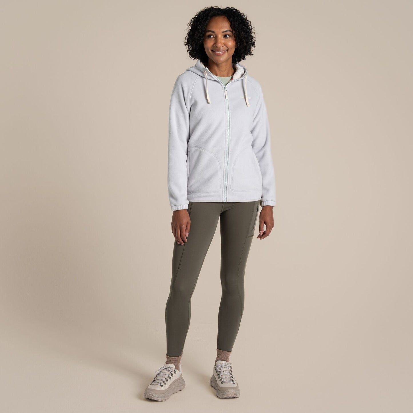 Craghoppers Womens Mari Hooded Full Zip Fleece