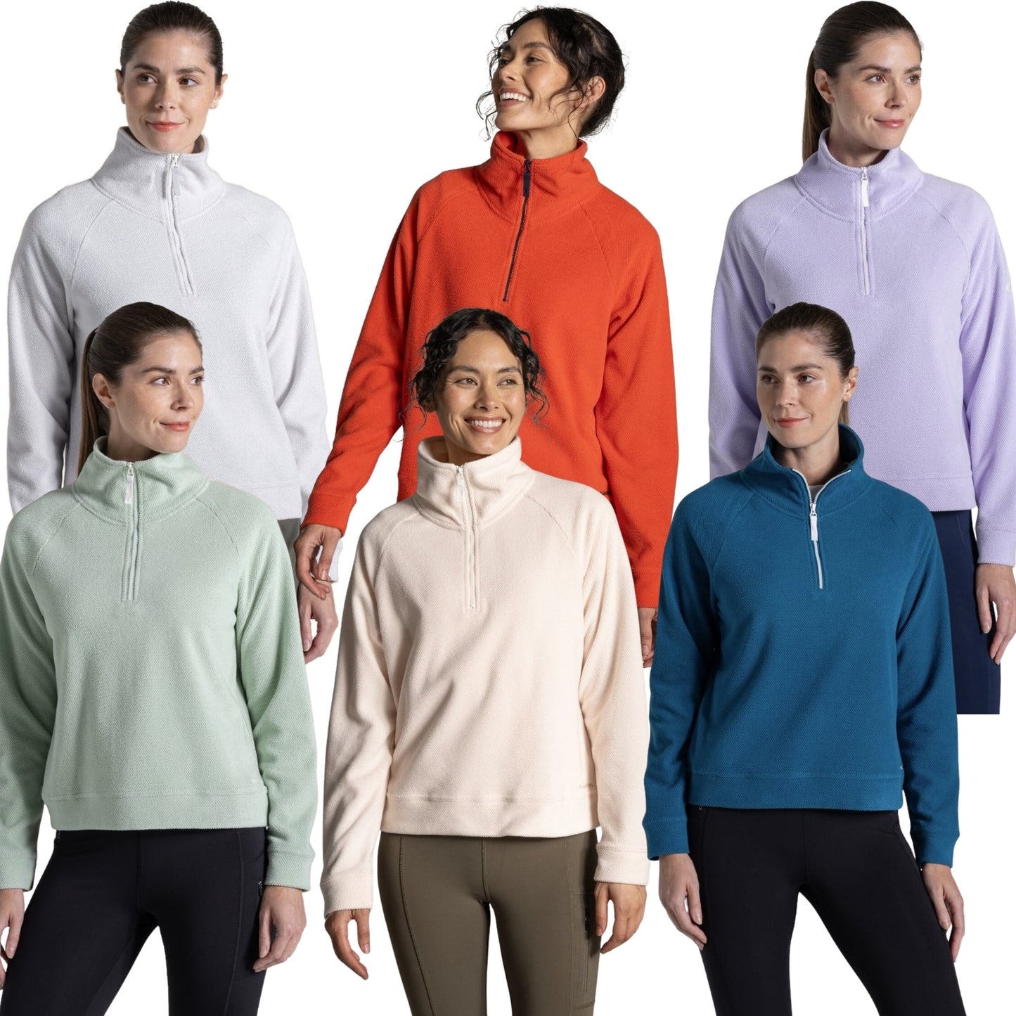 Craghoppers Womens Raja Half Zip Fleece