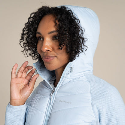 Craghoppers Womens Zayas Hybrid Full Zip Fleece