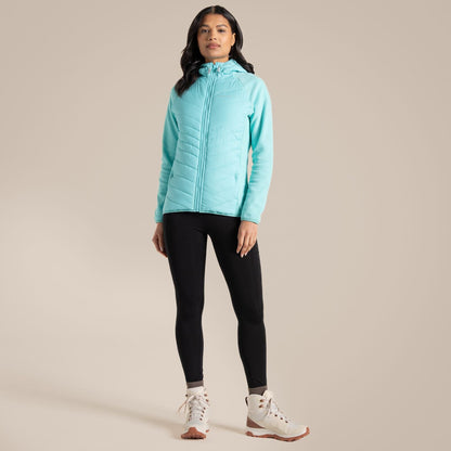 Craghoppers Womens Zayas Hybrid Full Zip Fleece