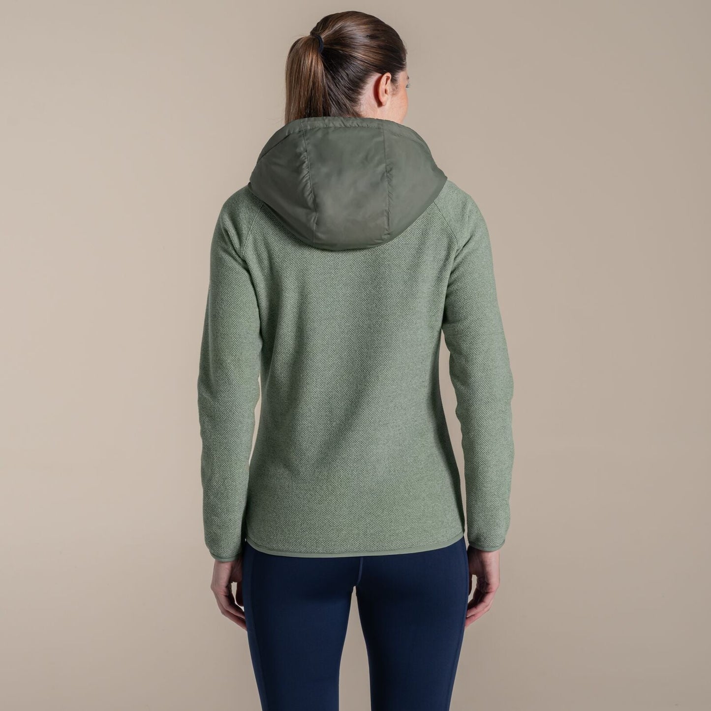 Craghoppers Womens Zayas Hybrid Full Zip Fleece