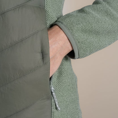 Craghoppers Womens Zayas Hybrid Full Zip Fleece