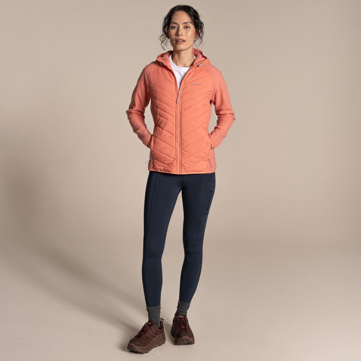 Craghoppers Womens Zayas II Hybrid Full Zip Fleece
