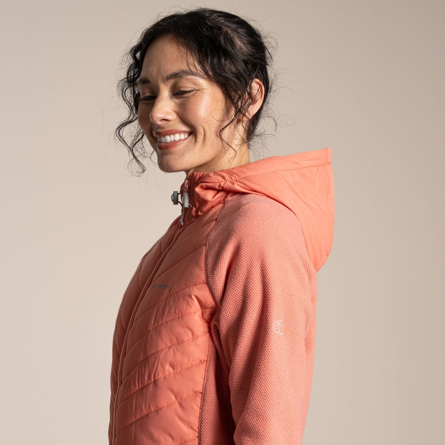 Craghoppers Womens Zayas II Hybrid Full Zip Fleece
