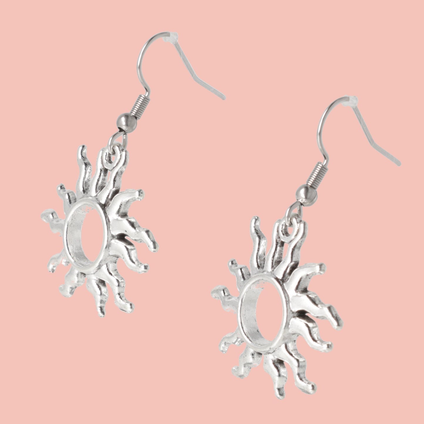 Whimsigoth Sun Earrings