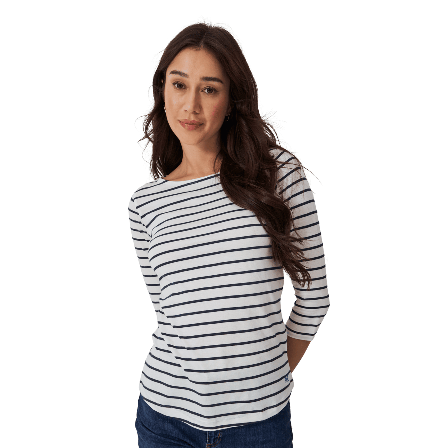 Crew Clothing Womens Essential Breton T-Shirt