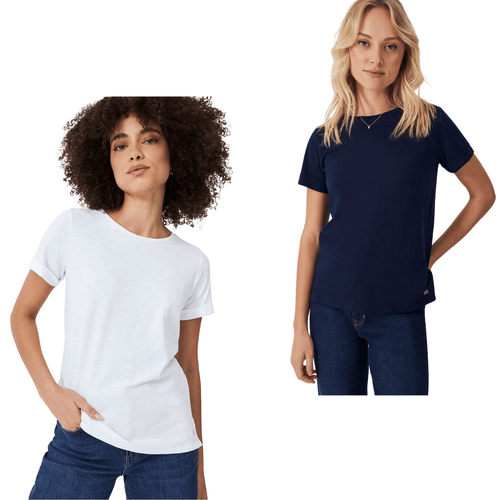 Crew Clothing Womens Perfect Crew Slub T-Shirt