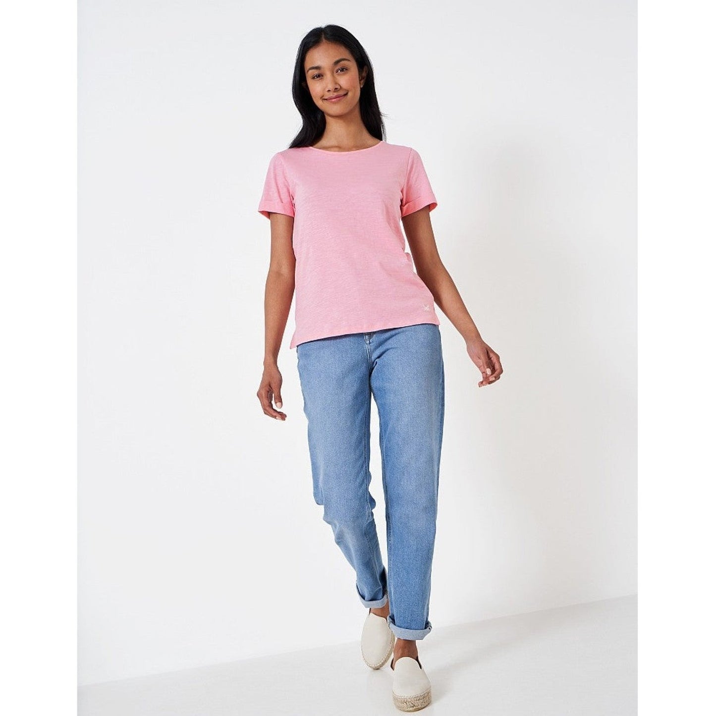 Crew Clothing Womens Perfect Crew Slub T-Shirt