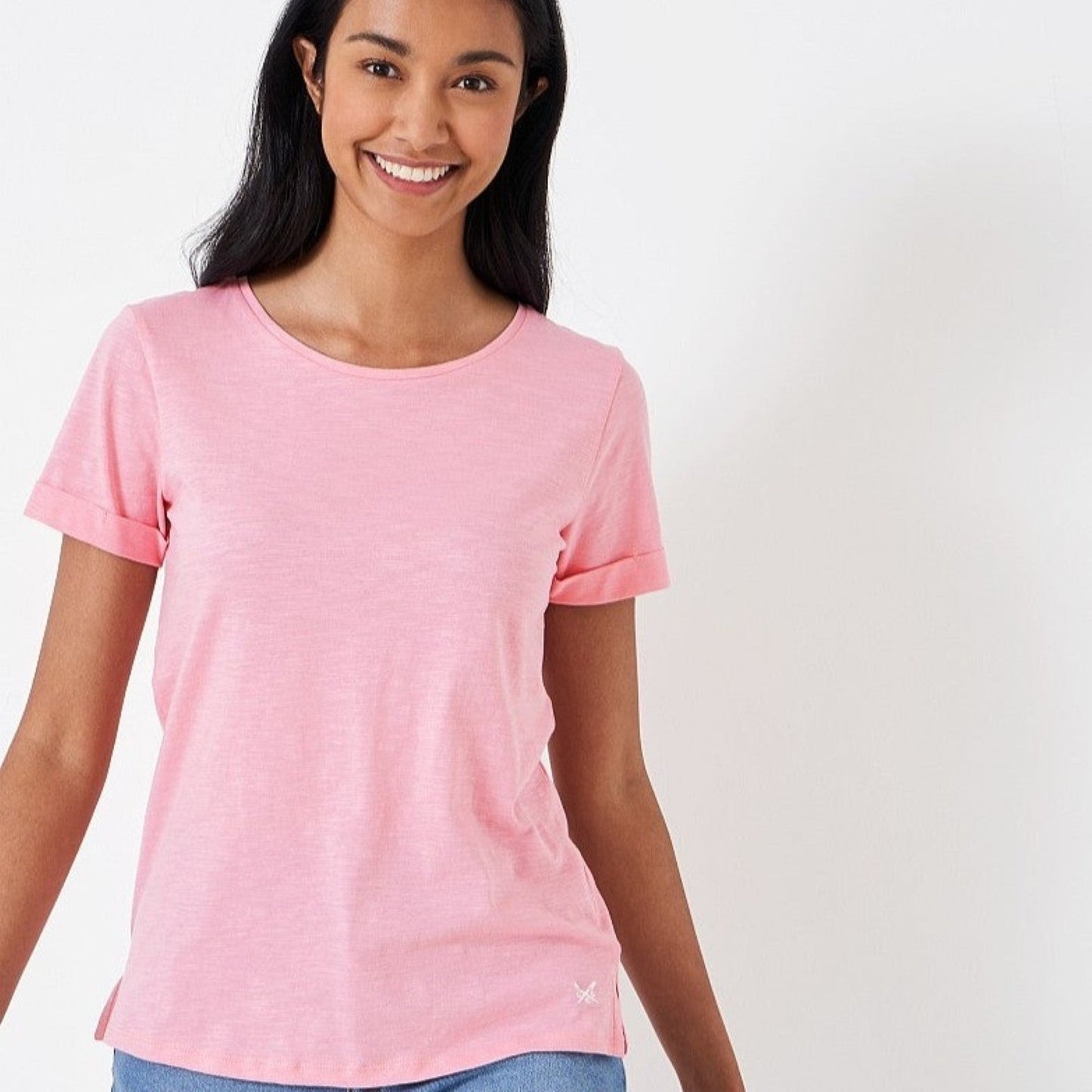 Crew Clothing Womens Perfect Crew Slub T-Shirt