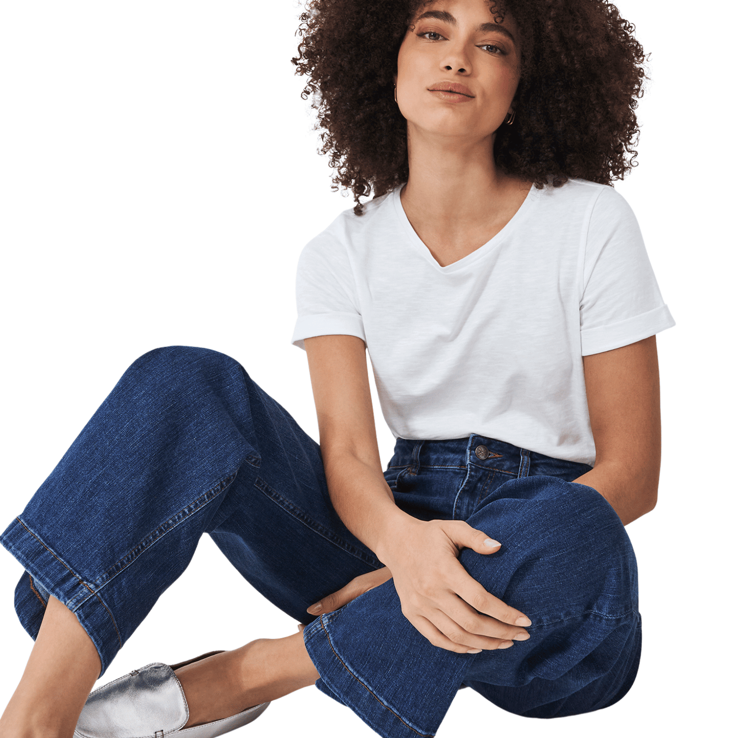 Crew Clothing Womens Perfect Crew Slub T-Shirt