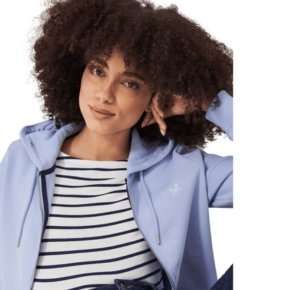 Crew Clothing Womens Heritage Zip Through Hoodie