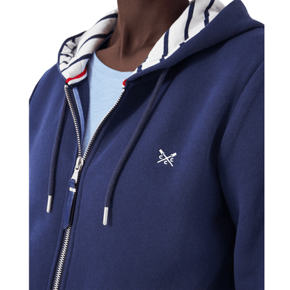 Crew Clothing Womens Heritage Zip Through Hoodie