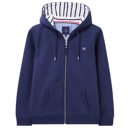Crew Clothing Womens Heritage Zip Through Hoodie