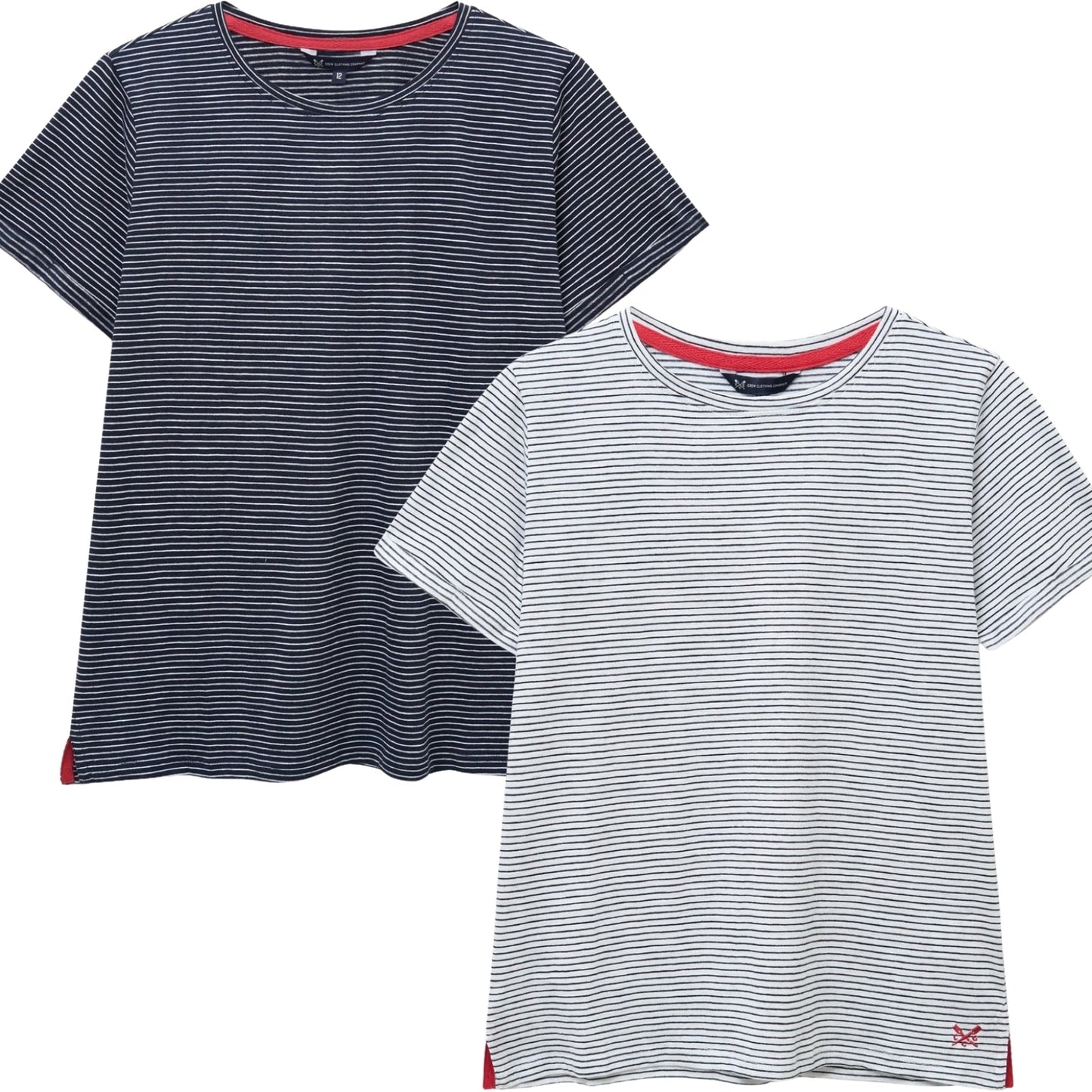 Crew Clothing Womens Perfect Stripe Short Sleeve T-Shirt