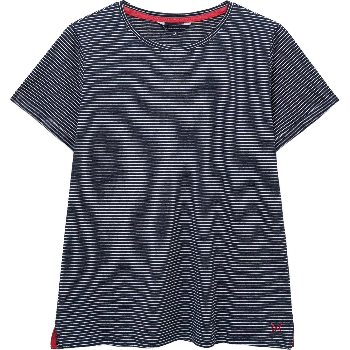 Crew Clothing Womens Perfect Stripe Short Sleeve T-Shirt