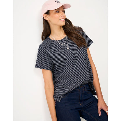 Crew Clothing Womens Perfect Stripe Short Sleeve T-Shirt