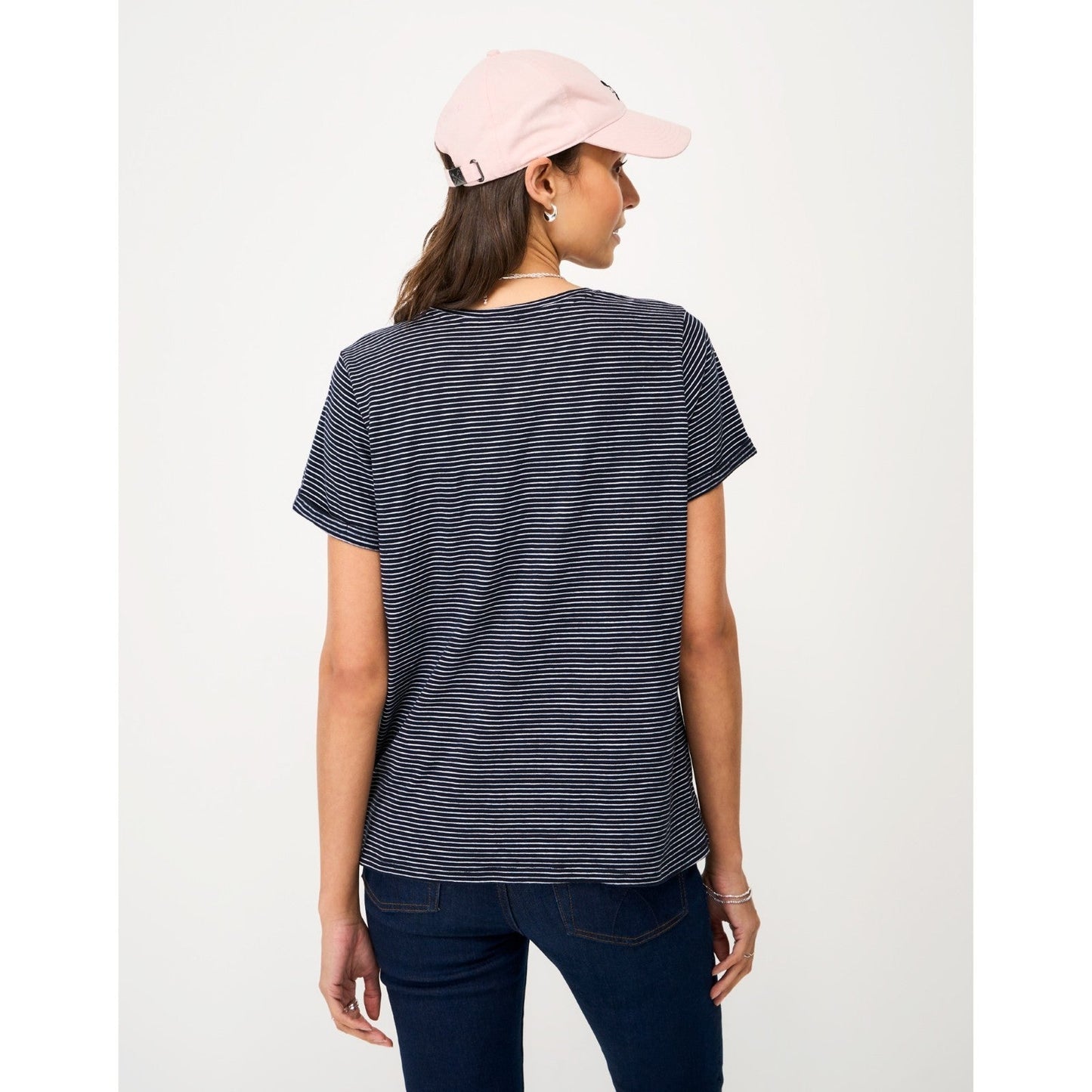 Crew Clothing Womens Perfect Stripe Short Sleeve T-Shirt