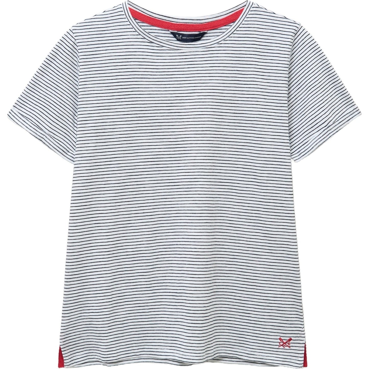 Crew Clothing Womens Perfect Stripe Short Sleeve T-Shirt
