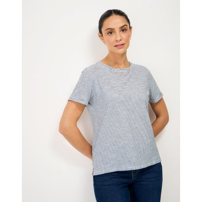 Crew Clothing Womens Perfect Stripe Short Sleeve T-Shirt