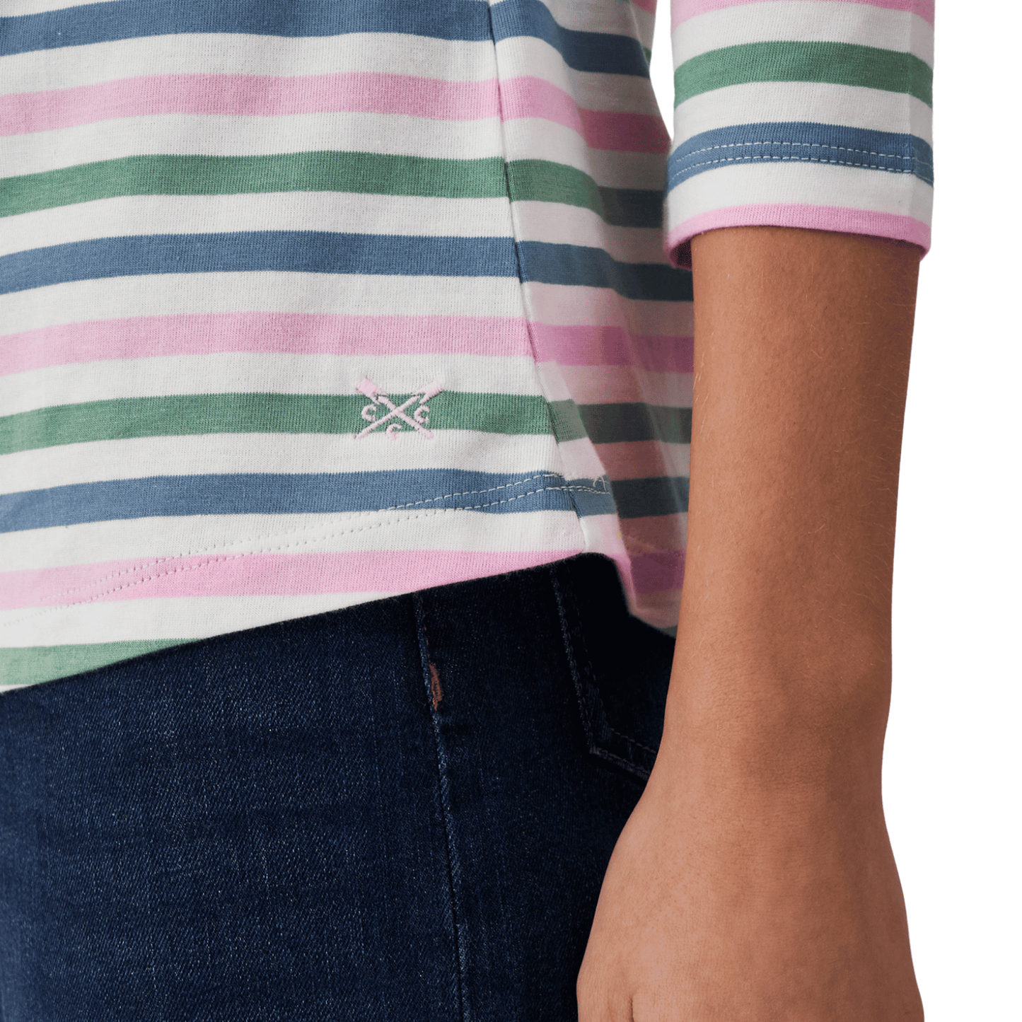 Crew Clothing Womens Essential Breton T-Shirt