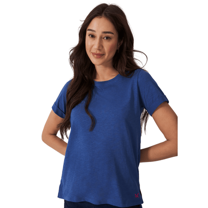 Crew Clothing Womens Slub Crew Neck T-Shirt