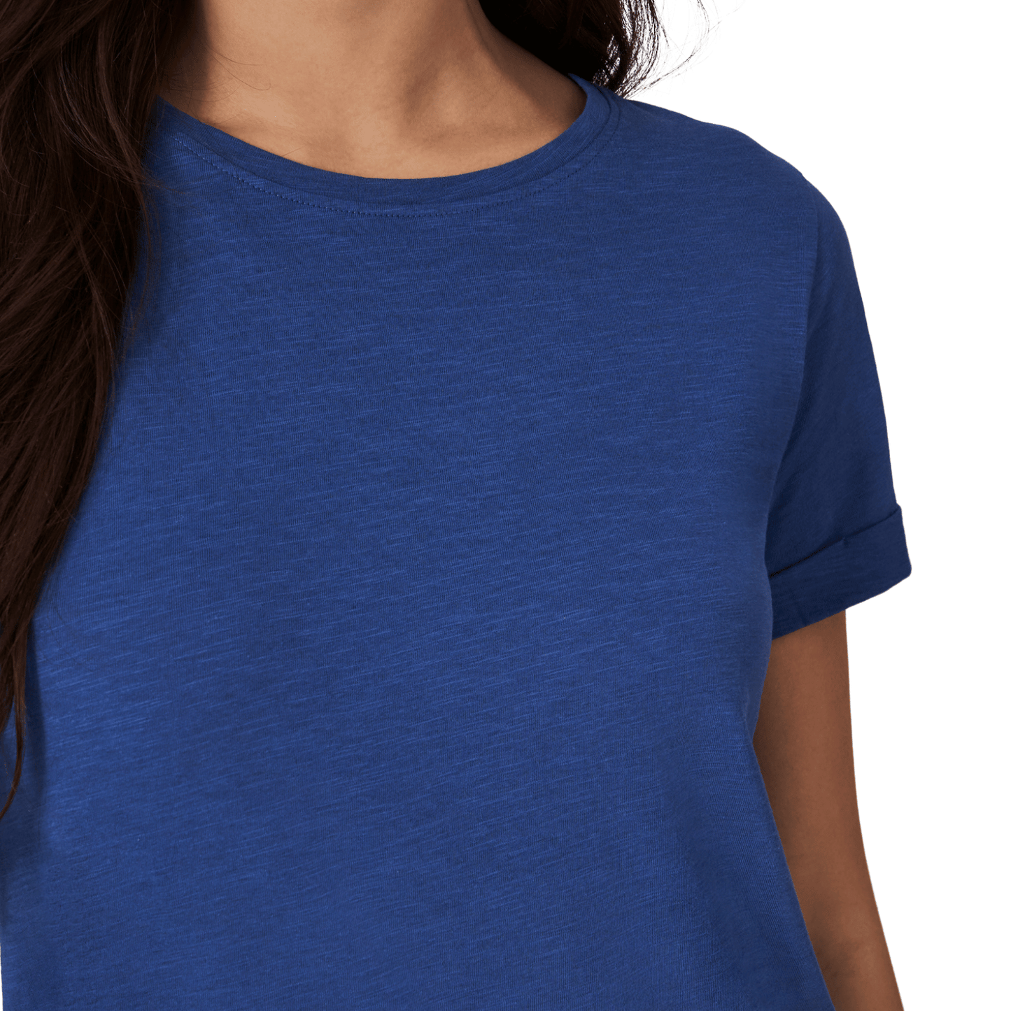 Crew Clothing Womens Slub Crew Neck T-Shirt