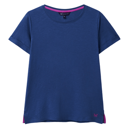 Crew Clothing Womens Slub Crew Neck T-Shirt