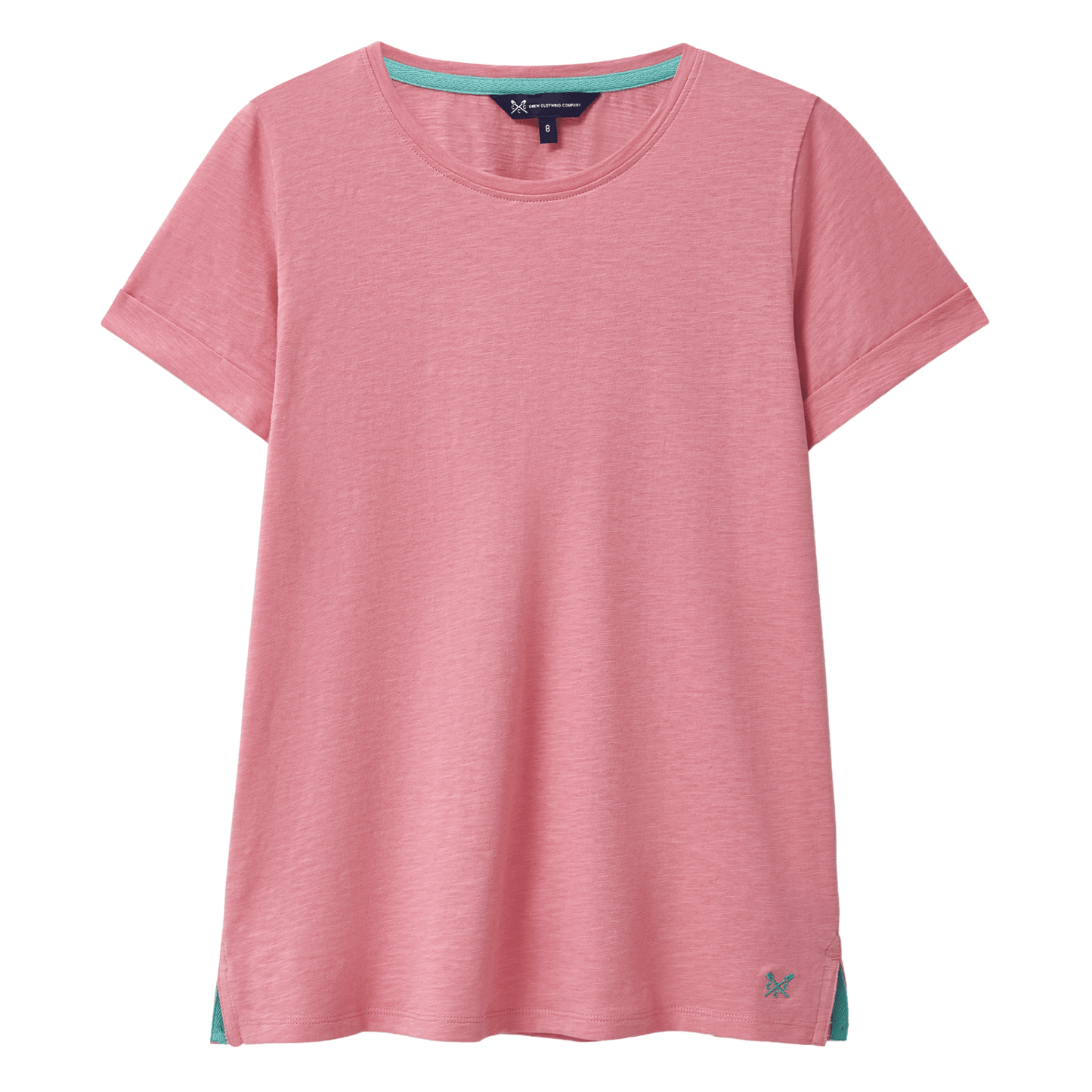 Crew Clothing Womens Slub Crew Neck T-Shirt