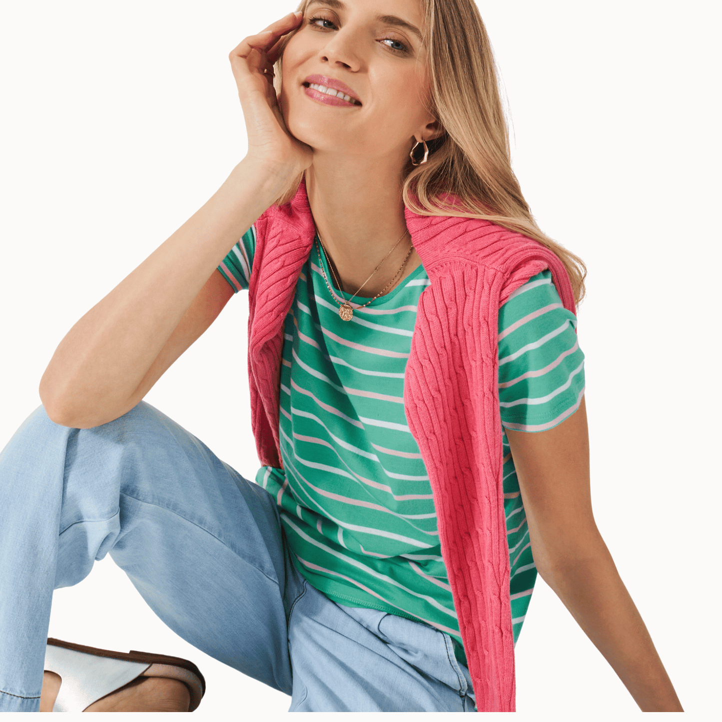 Crew Clothing Womens Breton T-Shirt