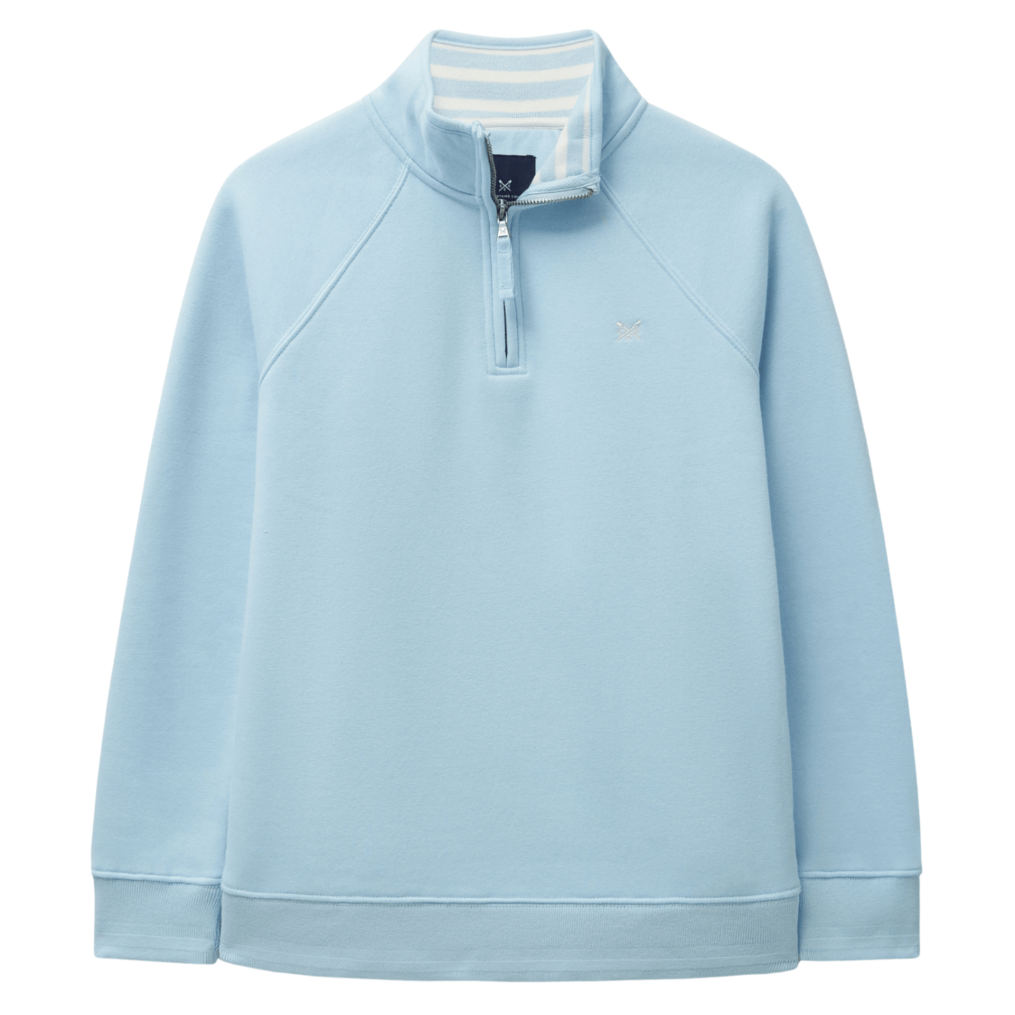 Crew Clothing Womens Cotton Blend Half Zip Sweatshirt