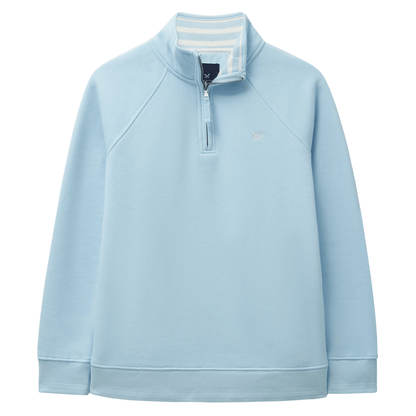 Crew Clothing Womens Cotton Blend Half Zip Sweatshirt
