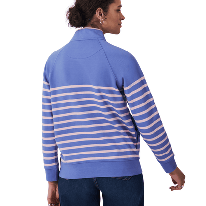 Crew Clothing Womens Cotton Blend Half Zip Sweatshirt