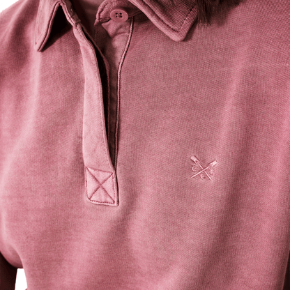 Crew Clothing Womens Pigment Dyed Rugger Sweatshirt