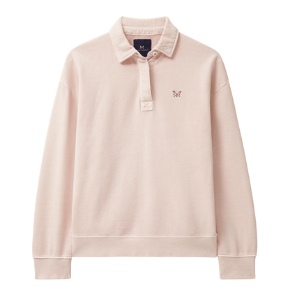 Crew Clothing Womens Pigment Dyed Rugger Sweatshirt