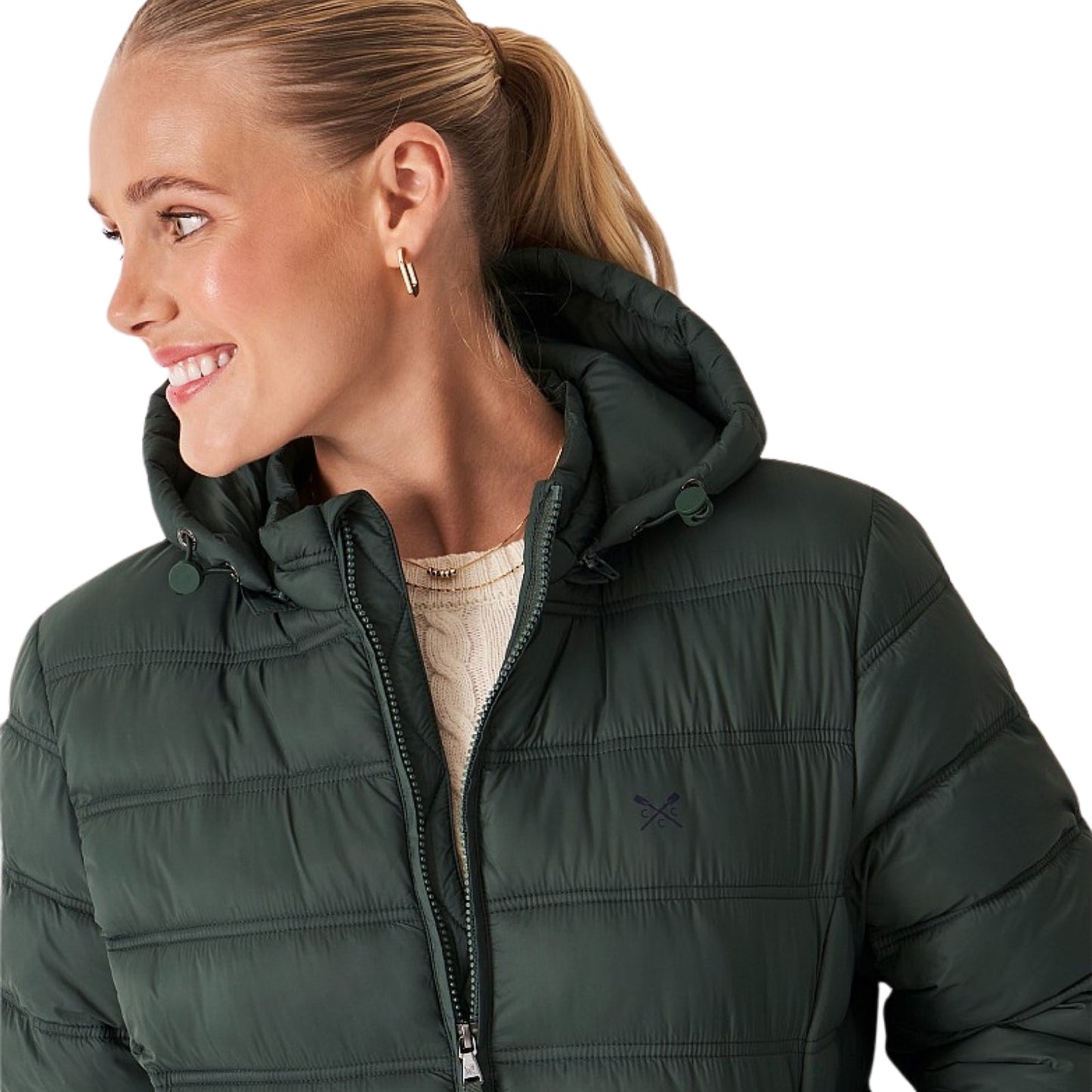 Crew Clothing Womens Lightweight Coat Padded Jacket