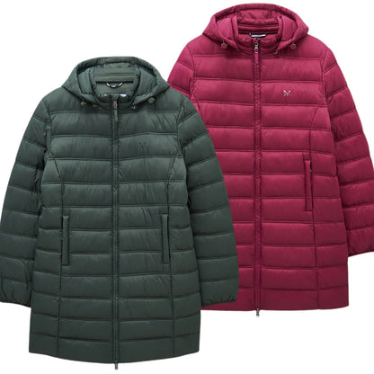 Crew Clothing Womens Lightweight Coat Padded Jacket