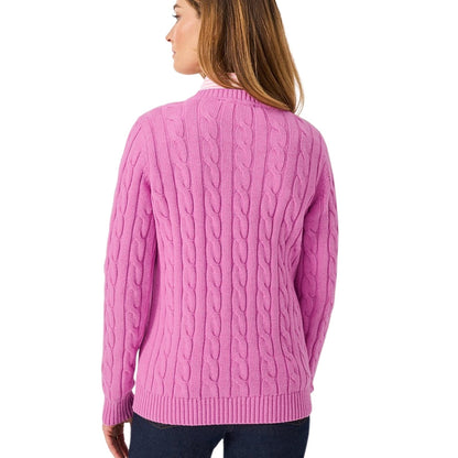 Crew Clothing Womens Crew Neck Chunky Sweatshirt