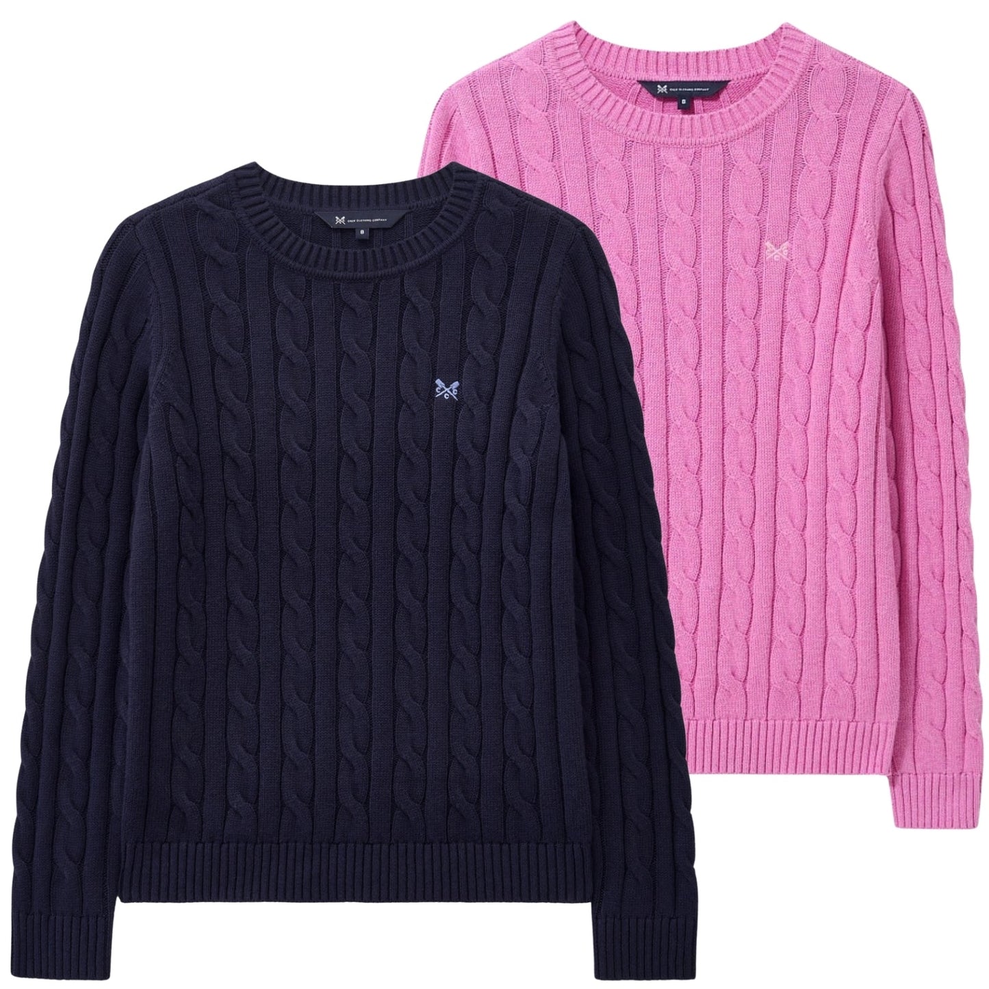 Crew Clothing Womens Crew Neck Chunky Sweatshirt