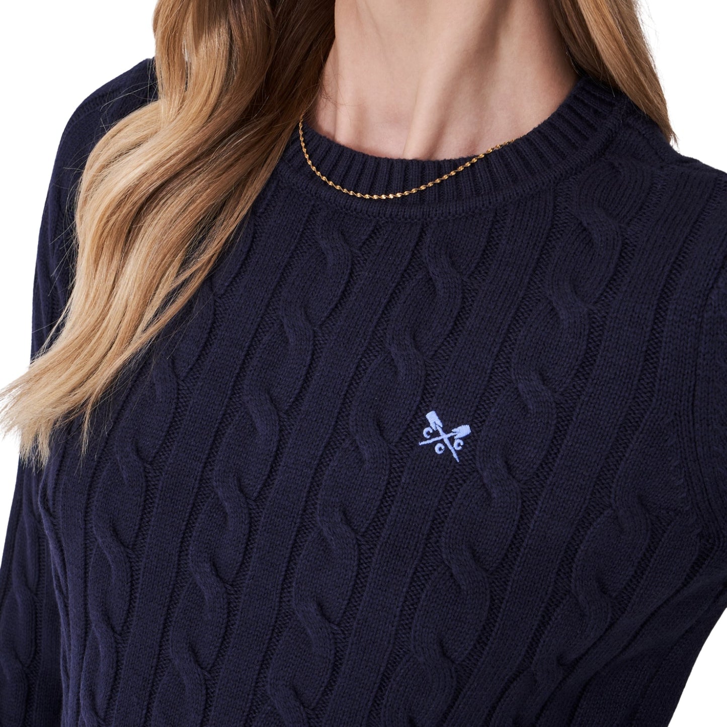 Crew Clothing Womens Crew Neck Chunky Sweatshirt