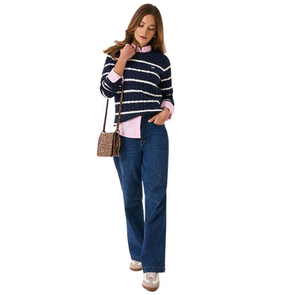 Crew Clothing Womens Crew Neck Chunky Sweatshirt