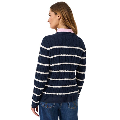 Crew Clothing Womens Crew Neck Chunky Sweatshirt