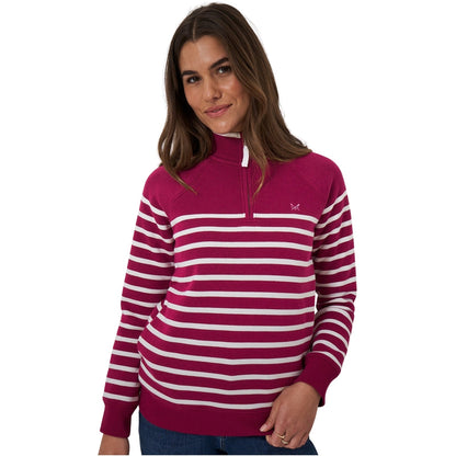 Crew Clothing Womens Half Zip Sweat Sweatshirt