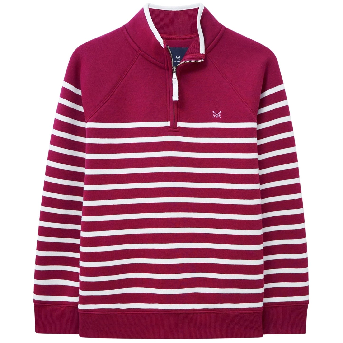Crew Clothing Womens Half Zip Sweat Sweatshirt